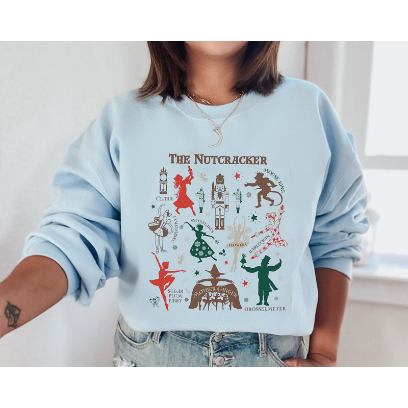 Nutcracker Ballet Christmas Shirt, Christmas Nutcracker Sweatshirt, Sugar Plum Fairy Nutcracker Sweater, Christmas Ballet Shirt Nutcracker 1.jpg