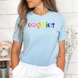 coexist, love wins, one humanity, inspirational shirt, hopeful message shirt, positive message shirt, equality t shirt,