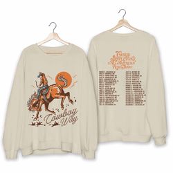 chris stapleton all american road show 2024 tour shirt, chris stapleton fan shirt, chris stapleton country music tour sh