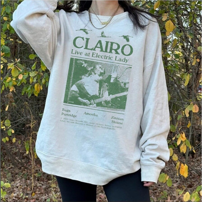 Clairo Sling Merch shirt, Clairo Sling Album Live At Electric Unisex Tee, Clairo Sling Tracklist Inspired Shirt 1.jpg