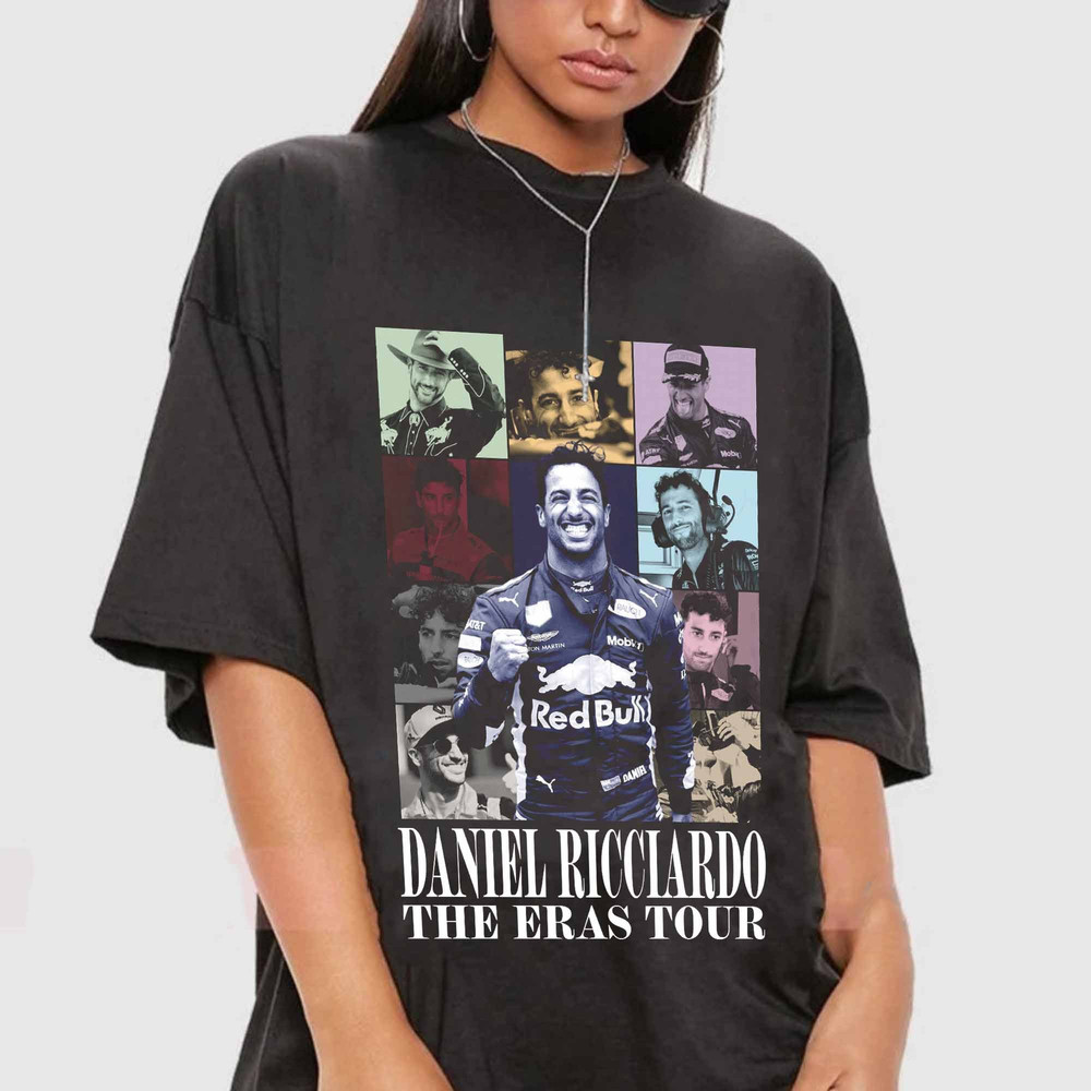 Daniel Ricciardo Eras Tour Shirt, F1 Driver Shirt, Racing Fan Shirt, Daniel Ricciardo Fan Shirt.jpg