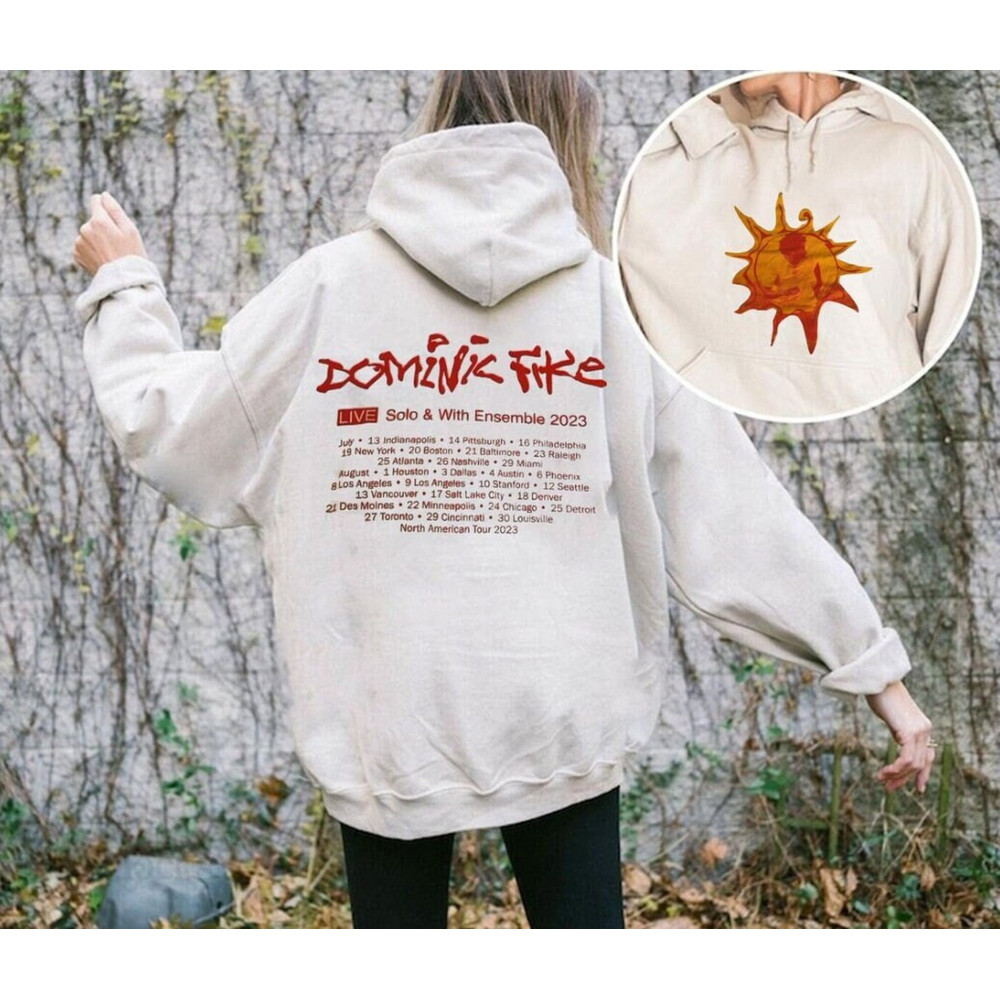 Dominic Fike Sunburn Album T-Shirt, Limited Dominic Fike T-shirt, Don't Forget About Me Tee, Dominic Fike Shirt, Sunburn Tour Tee.jpg