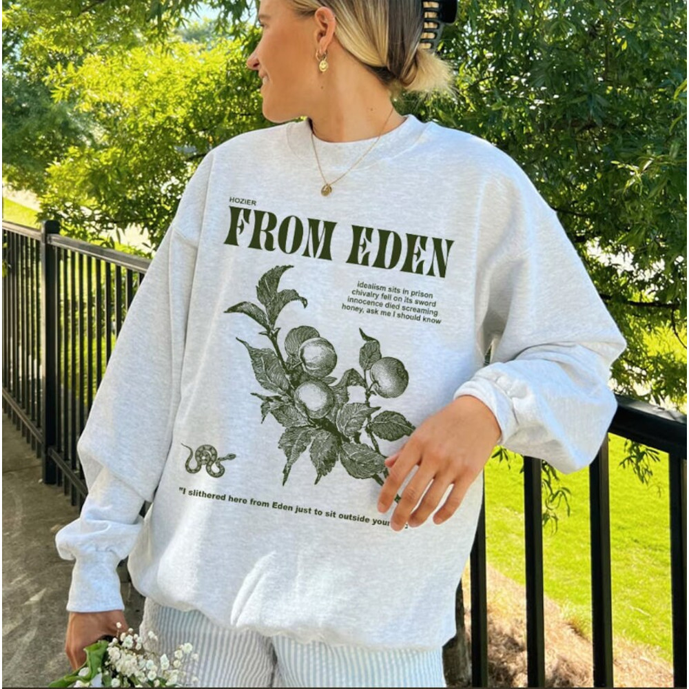 From Eden Hozier Aesthetic Shirt, Hozier Inspired Retro Shirt.jpg