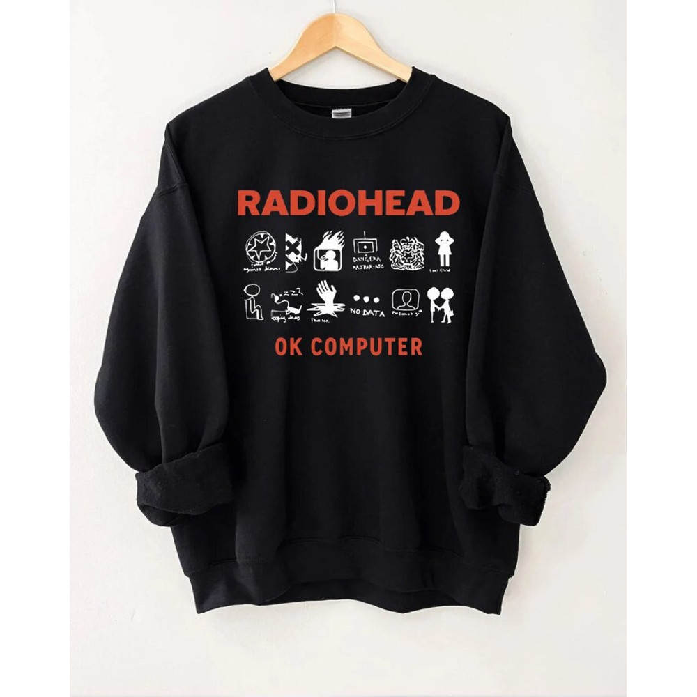 Radio Head Ok Computer Shirt, Radio Head Concert Unisex Hoodie, Radio Head Rock Roll Band Sweatshirt.jpg
