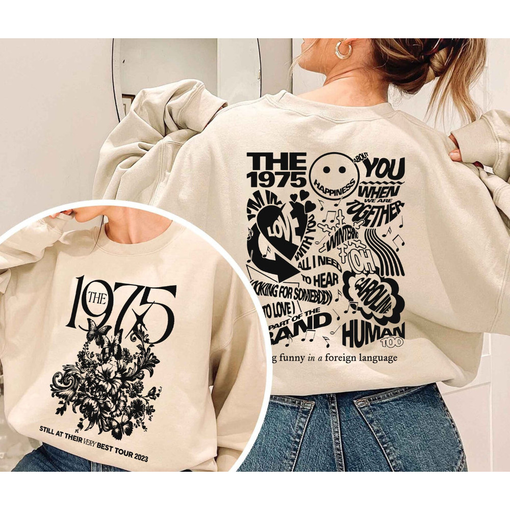 Retro The 1975 Tour 2023 Sweatshirt, Still At Their Very Best North America Tour 2023 Shirt, The 1975 Band Shirt, The 1975 Music Tour Shirt 1.jpg