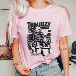 thin lizzy jailbreak grim reaper vintage rock shirt, thin lizzy band tour merch concert sweatshirt, rock band merch hood