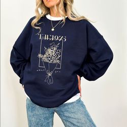 vintage 19.75 about you flower art sweatshirt, 1975 still at their very best tour 2023 , the 19-75 shirt, the 19-75 merc