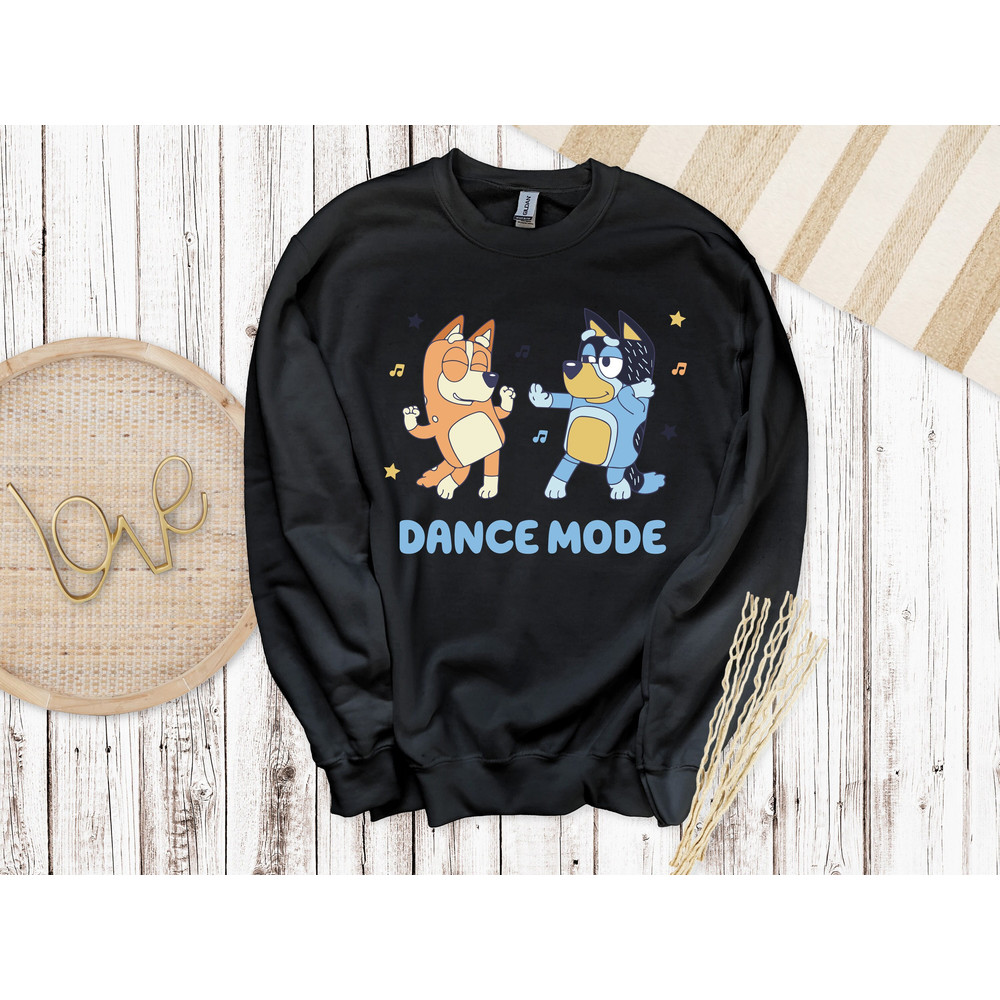 Bluey SweatShirt, Bluey Party Sweatshirt, Bluey Character Shirt, Bluey Heeler Family Shirt, Bluey Birthday Gift, Bluey and Bingo Tee.jpg