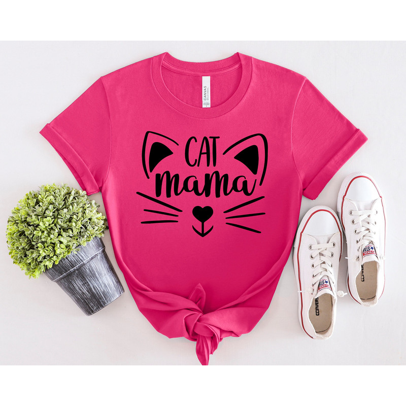 Cat Mama Shirt, Cat Mom Shirt, Cat Mama T-Shirt, Cat Shirt, Cat Lover, Mother's Day Gift For Mom, Cat Lover Gift, Cat Shirt,Mom Shirt 4.jpg