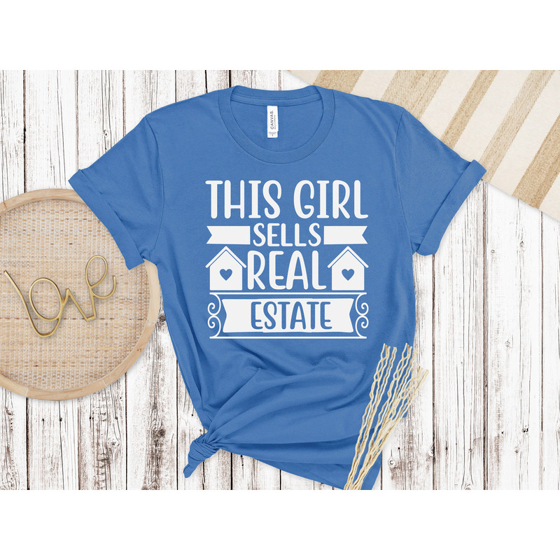 This Girl Sells Real Estate Shirt, Funny Real Estate Shirt, Ask Me About Real Estate, Real Estate Closing Gift, Real Estate Tees.jpg