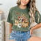 Fall Harvest Shirt, Autumn Vibes TShirt, Vintage Floral Shirt, Aesthetic Pumpkin T-Shirt, Cottagecore Halloween Tee.jpg