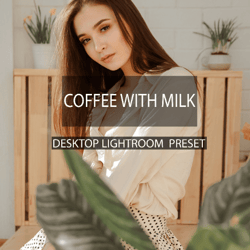 Desktop lightroom presets, coffee with milk Presets, avocado Preset, Instagram Presets, Preset portrait, blogger preset
