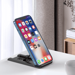 folding phone holder stand desk