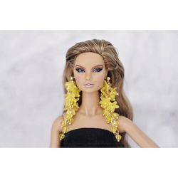 Fashion doll jewelry earrings Barbie Poppy Parker Fashion royalty Nu face