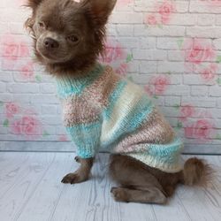 Warm sweater for dog , Chihuahua clothes