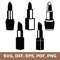 Lipstick svg, lip stick svg, lipstick dxf, lipstick png, lip stick png, lipstick template, lipstick cutout, Cricut, SVG