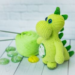 crochet dinosaur toy, cute dinosaur, dinosaur stuffed animal, crochet animal dino, amigurumi dinosaur, stuffed dinosaur