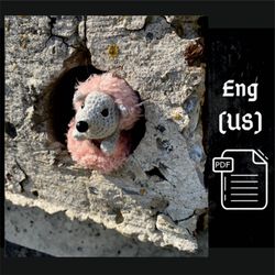 PDF Crochet Hedgehog Amigurumi animal, Realistic Pattern