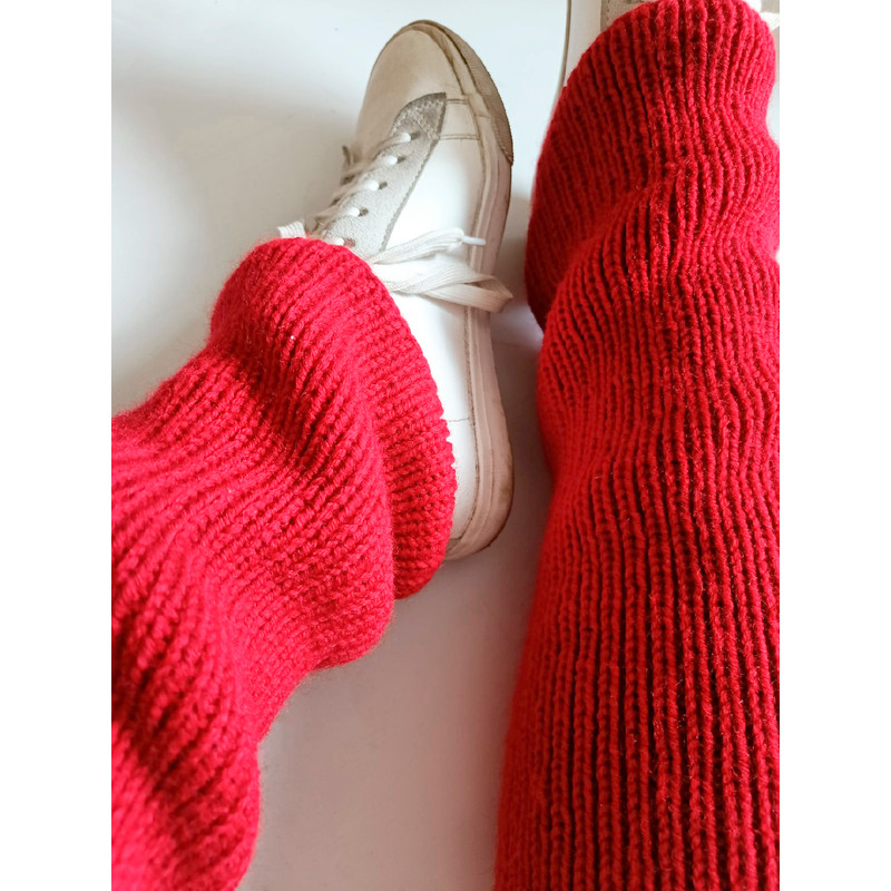 Handknit legwarmers