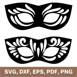 masquerade mask svg, carnival mask svg, masquerade mask png, carnival mask png, masquerade mask dxf, carnival mask dxf