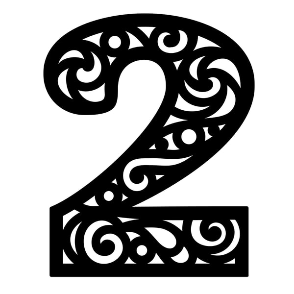 Numbers svg, number svg, numbers template, numbers dxf, numb - Inspire ...