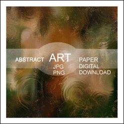 Dark Green Wall Art, Abstract Art Large Painting, Digital Paper PNG Background Wallpaper Print Download HD Printable