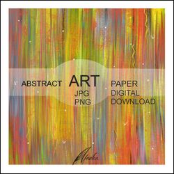 multi-colored children's abstraction wall art square large size digital paper png sublimation