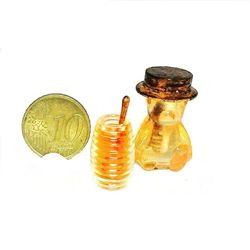 Dollhouse miniature 1:12 A jar of honey