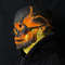 scorched mask ghost rider helm with movable jaw