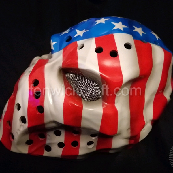 helmet american flag pride of the nation of the usa