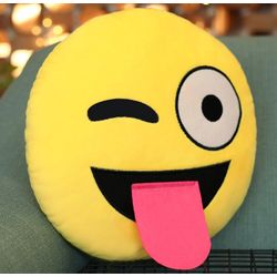 Super Soft Plush Emoji Cushion 5-Pack