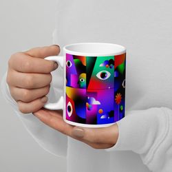 coffee mug eyes