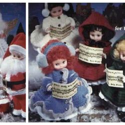 Digital | Vintage Dolls 13" Crochet Pattern | Christmas Crochet Pattern for Dolls 13" | ENGLISH PDF TEMPLATE