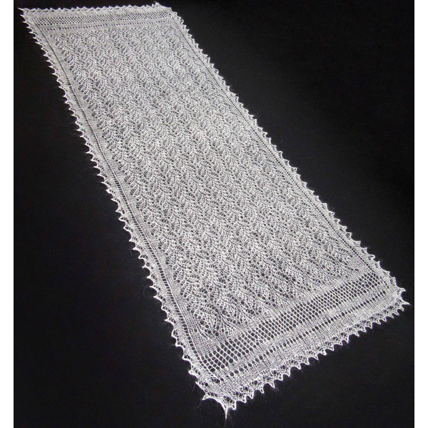 White wool scarf, Hand knit wrap, Lace wedding cover up, Warm bridal cape, Goat down Russian Orenburg shawl 7.jpg