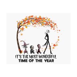 its the most wonderful time of the year svg, halloween nightmare before svg, autumn svg, autumn leaves svg, fall svg, di