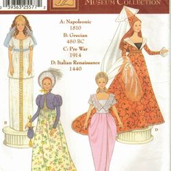 PDF Copy Simplicity 7089 Pattern Clothes for Barbie Doll and Fashion Dolls