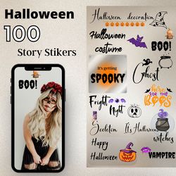 Story sticker, Halloween sticker, Instagram stories, Autumn story sticker, Fall story sticker, Halloween story sticker