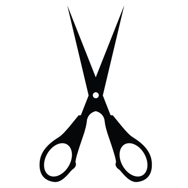 Scissors Shape Scissors svg, scissors template, scissors dxf, scissors png, | Inspire ...