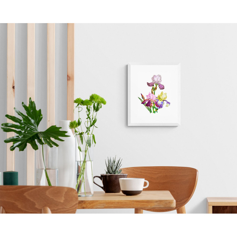 Bouquet with three irises. Cover_3.jpg