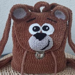 Bear Backpack Crochet Pattern