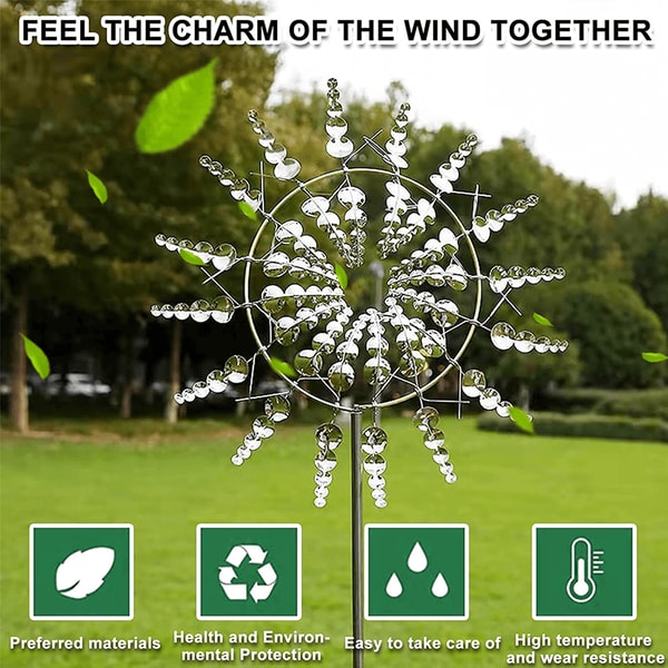 Magical Rotating Windmill For Garden Décor | Inspire Uplift