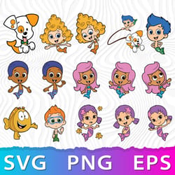 Zooli Vector Zooli Bubble Guppies Svg | Inspire Uplift