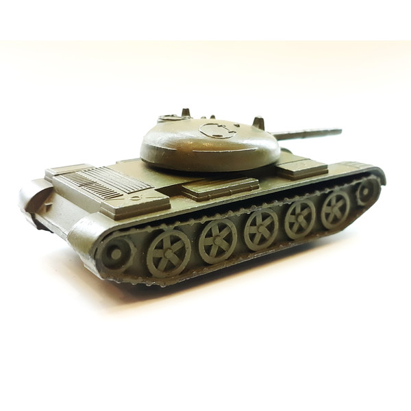 8 Vintage USSR Toy Tank T-54 metal diecast model Soviet Armor Vehicles 1980s.jpg