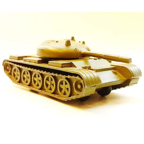 11 Vintage USSR Toy Tank T-54 metal diecast model Soviet Armor Vehicles 1980s.jpg