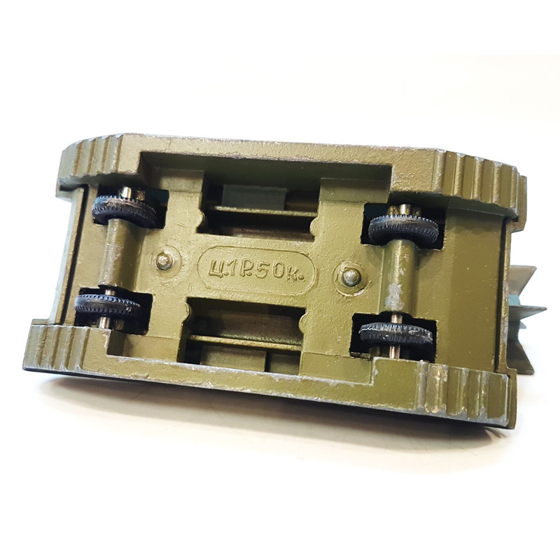 9 Vintage USSR Toy Missile Launcher Rocket System metal diecast model LUNA 1990s.jpg