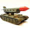 12 Vintage USSR Toy Missile Launcher Rocket System metal diecast model LUNA 1990s.jpg