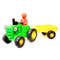 13 Vintage USSR Toy Tractor with Trailer and Driver Polyethylene 1970s.jpg