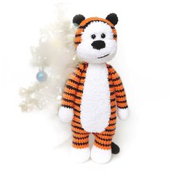 Toy tiger Hobbes, hobbes stuffed tiger, Calvin and hobbes tiger stuffed animal