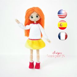 Pattern Amigurumi Doll Alex