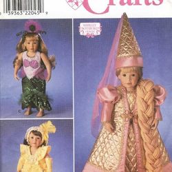 Doll 18 inch Clothes Pattern Simplicity 8323 PDF